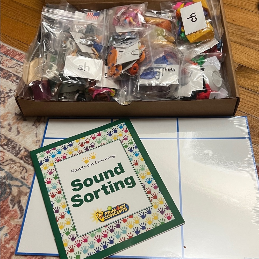New Primary Concepts Sound Sorting Blends & Digraphs Hands-on Kit